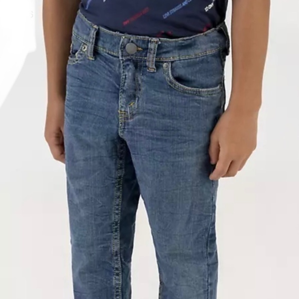 Levi’s 514 Boys Husky 5 Pocket Straight  Jeans - Picture 2 of 6